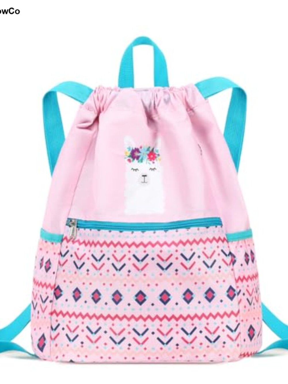 Drawstring Backpack Gym String Bag Sport Cinch Sackpack Polyester Water